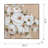 Olive Square Framed Flower Canvas Wall Art