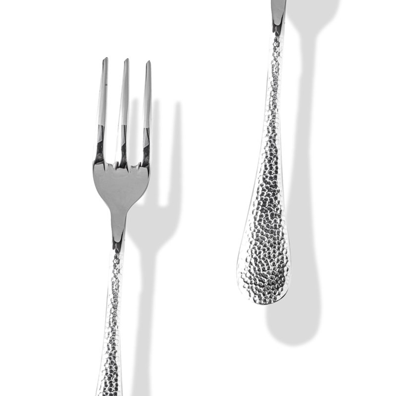Epoque 2 Piece Stainless Steel Hostess Set, Silver