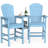 2-Piece Outdoor Adirondack Chairs With Removable Trays-109468725