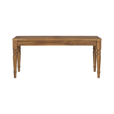 Table basse d'extérieur Acacia Classic, finition naturelle
