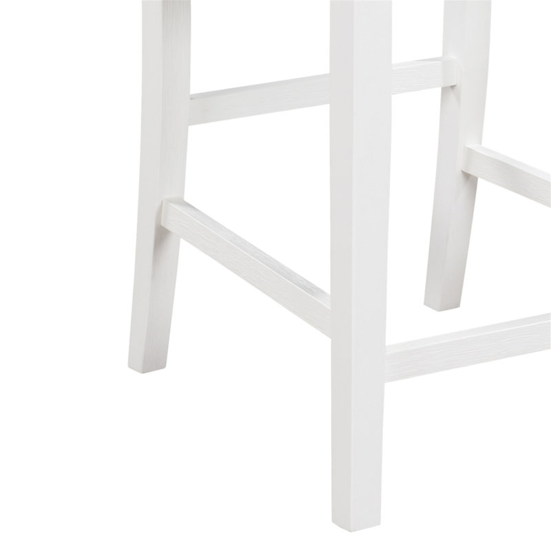 Ensemble de 2 chaises à hauteur de comptoir 20 po Graham, Blanc