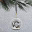 6'' Handmade Glass Animals Ball Ornament