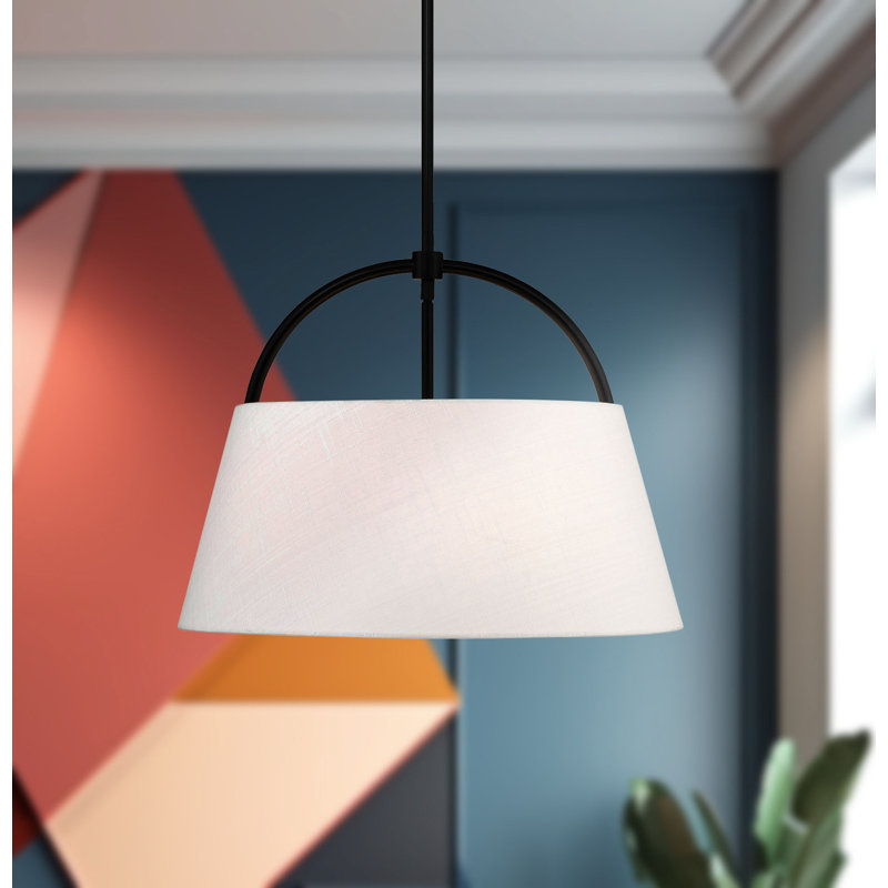 Luminaire suspendu charbon 4 lumières Lyutcho