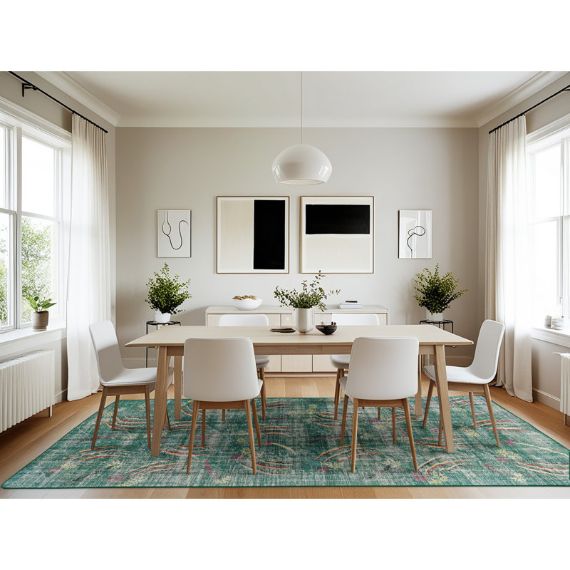 Akevia Oriental Indoor Rug, Rectangle 7' x 10'