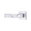 4 Pairs Modern Nova Premium Design Door Handles on Square Rose