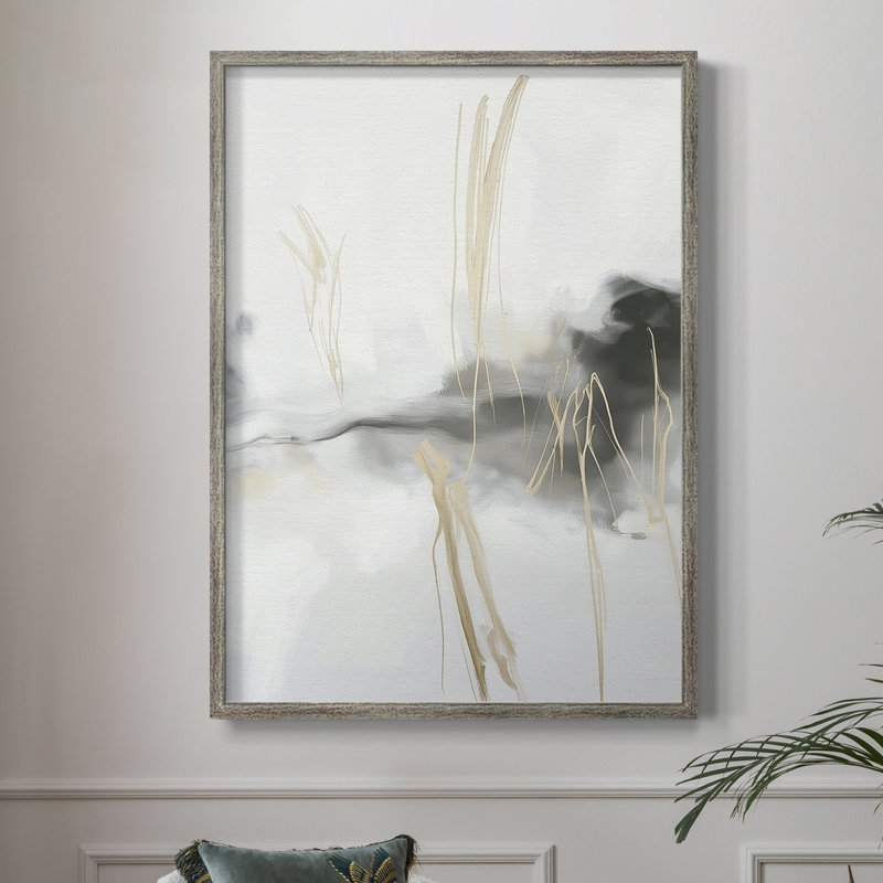 ABSTRACT Series DCCCLXX Framed Print - Solid Wood, 15" H x 12" W
