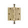 3.5" Acorn Tip Residential Hinge with Square Corners