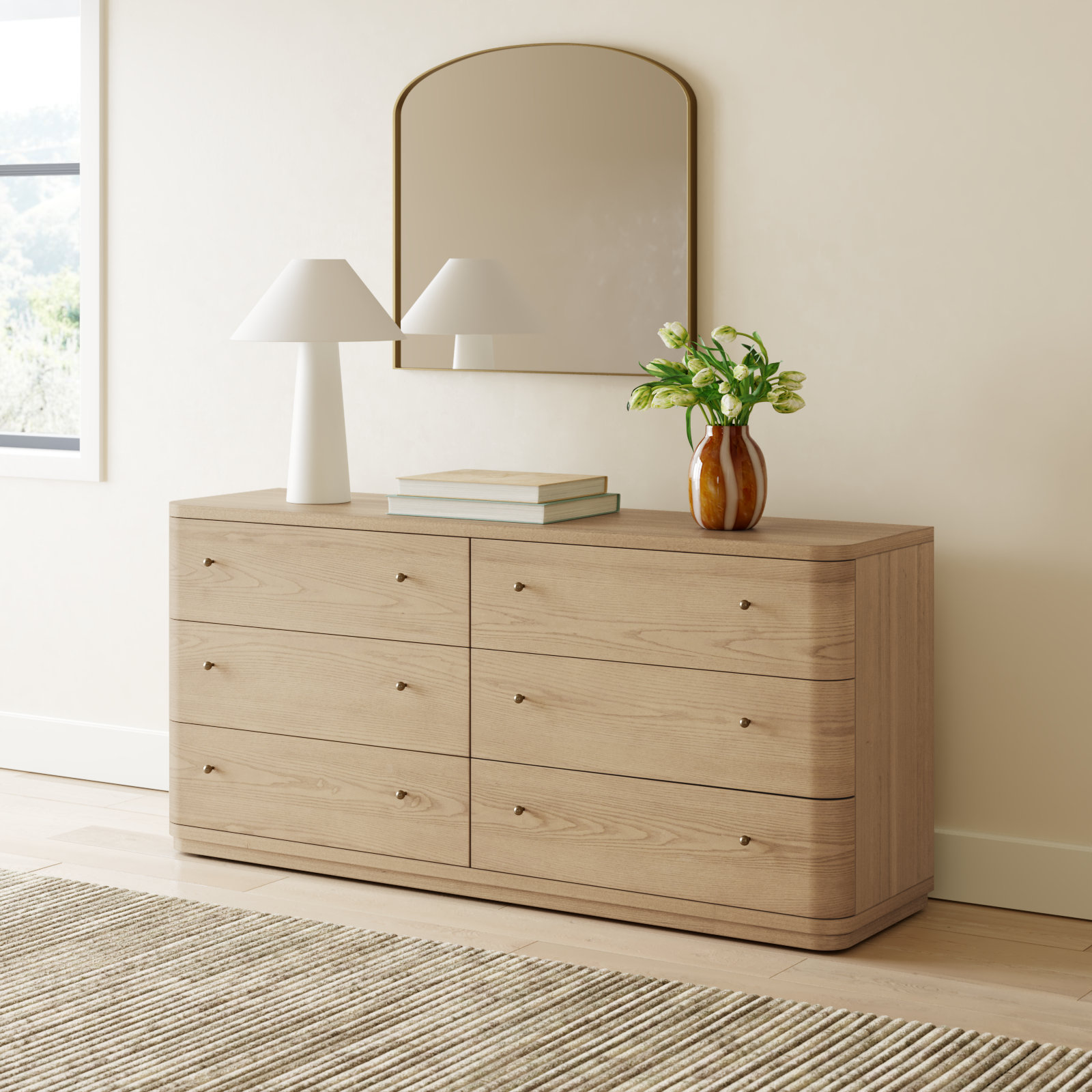 Lucie 68" Double Dresser
