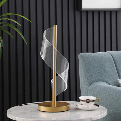 Lampe de table à DEL 18,75 "In Dinamo Modern"