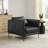 Rae Genuine Leather Upholstered Armchair(Set of 2)-115950859