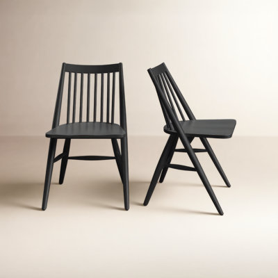 Kloss Solid Wood Slat Back Side Chair