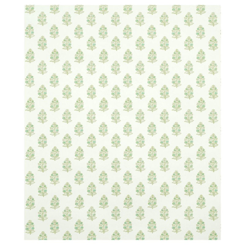 Papier peint Aditi, Vert