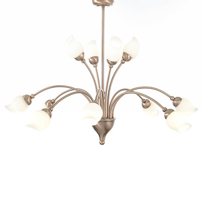 Kissinger 12 - Light Shaded Chandelier