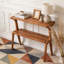 Table de rangement, table de bout compacte, table d'appoint en bois-55533963