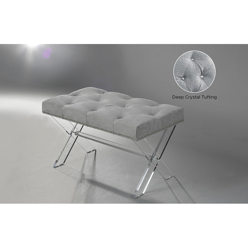 Banc rembourré Lawlor, Beige