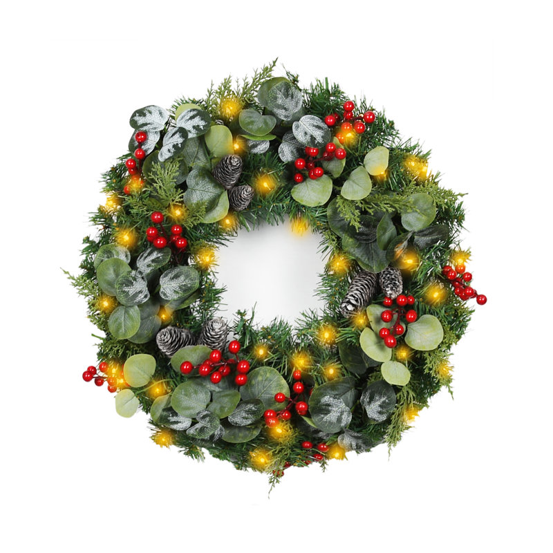 Couronne lumineuse 24 po en PVC