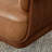 Modern Swivel Accent Chair with Ottoman-Genuine Leather-122566635