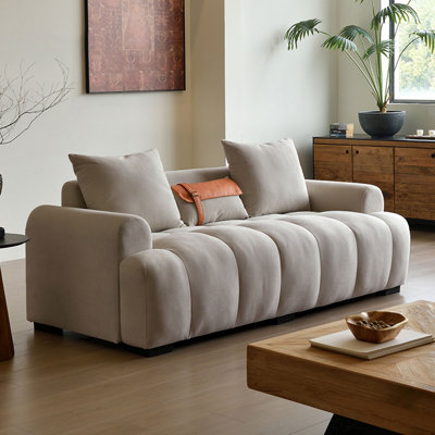 82.68" 100% Polyester Modular Sofa cushion couch