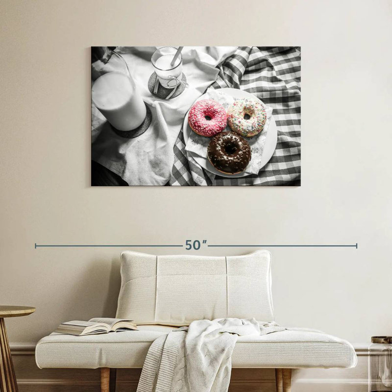 Yarlin Doughnuts, 26" H x 39" W