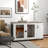Dog Crate Furniture Side End Table With Storage
