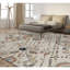 Brookhaven Abstract Area Rug in Ivory