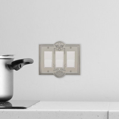 Meadows 3-Gang Rocker Wall Plate