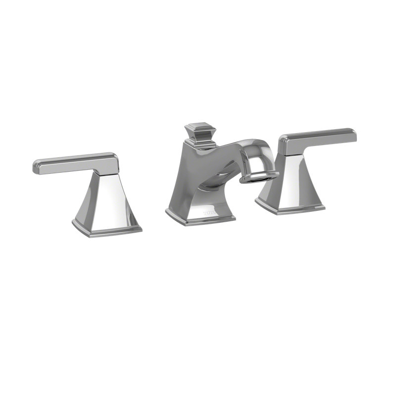 Connelly® Widespread Bathroom Faucet with Drain Assembly, Polished Chrome