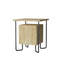 Chapman Bedside Table Versatile Nightstand with U-Shaped Metal Legs-131313436