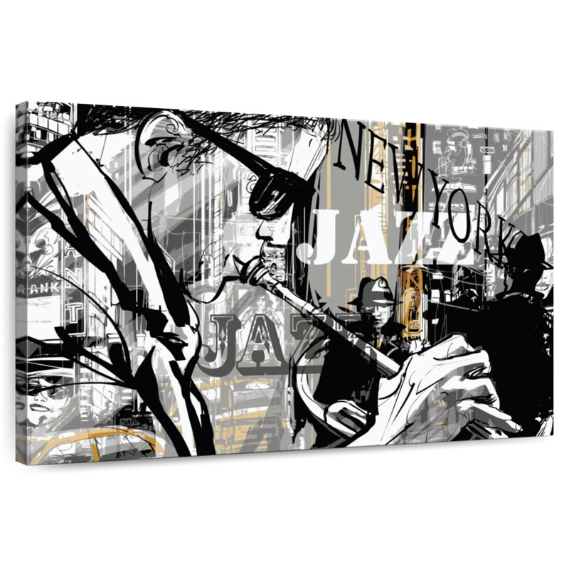 Abarca New York Jazz, H 26 po x l 39 po