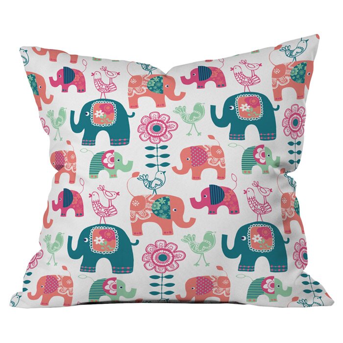 Deny Designs Wendy Kendall Helly Friends Outdoor Throw Pillow | Wayfair