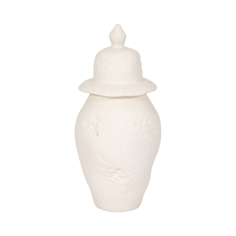 Handmade Stoneware Jar, 21"