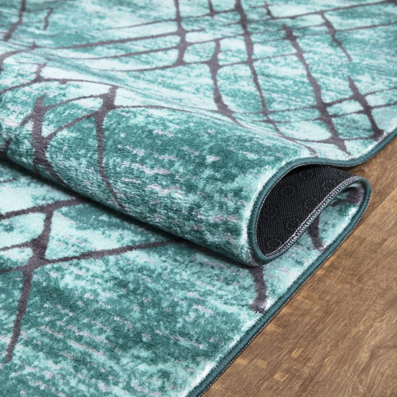 Abstract Area Rug, Rectangle 50 x 80cm