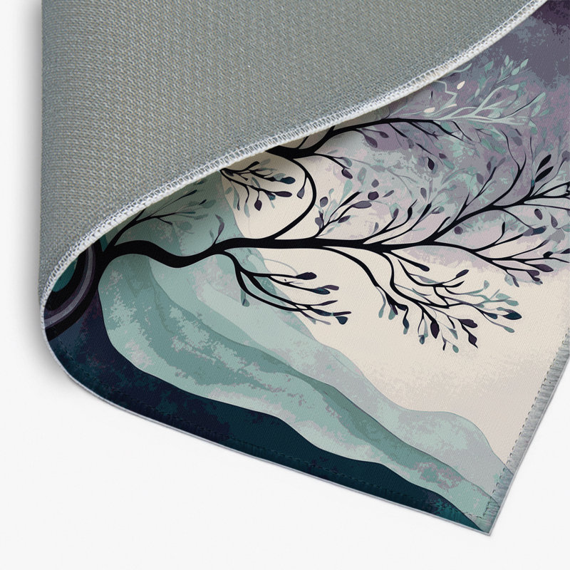 Tapis intérieur et extérieur Aurora Branches, Rectangle 1 pi 6 po x 2 pi 6 po