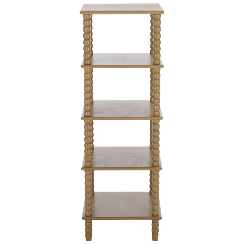 Dilyn 5 Tier Shelving Unit, Desert Brown