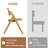 Wood Armless Folding Chairs(Set Of 2)-381314659