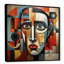 «Pablo Picasso Cubism Portrait I - Modern Man», art mural-1882050377-1882050374