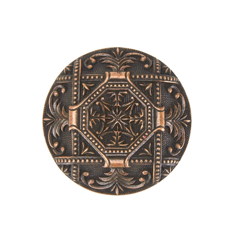 PORTSMOUTH KNOB PLATE, Artisan Copper