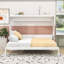 Lit escamotable de style campagne moderne avec panneau de fibres à densité moyenne durable et contreplaqué Luntex-116251352-116251353