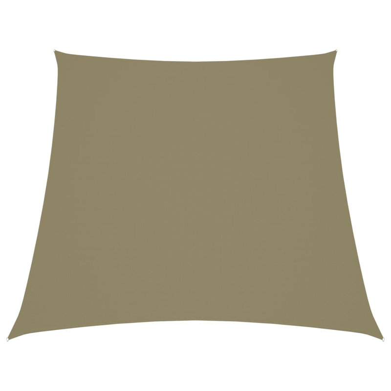 Ademar 3/4m x 2m Trapezium Shade Sail, Beige