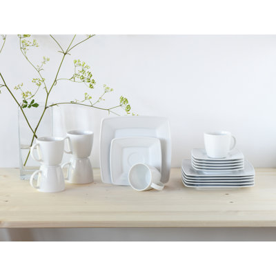 Victoria White, Coffee Service 18 Pieces Made of Porcelain