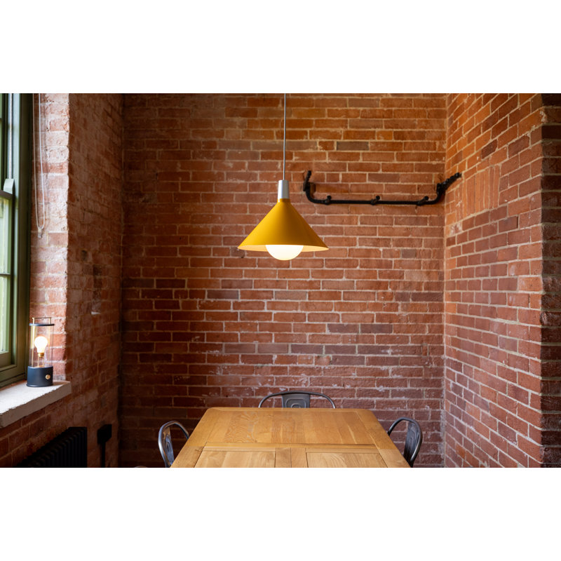 Luminaire suspendu Bower avec sphère G20 US, Jaune