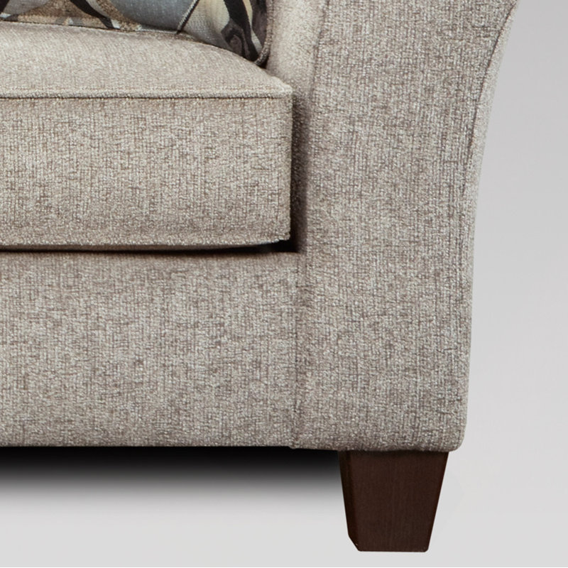 Causeuse en tissu Platinum, Gris