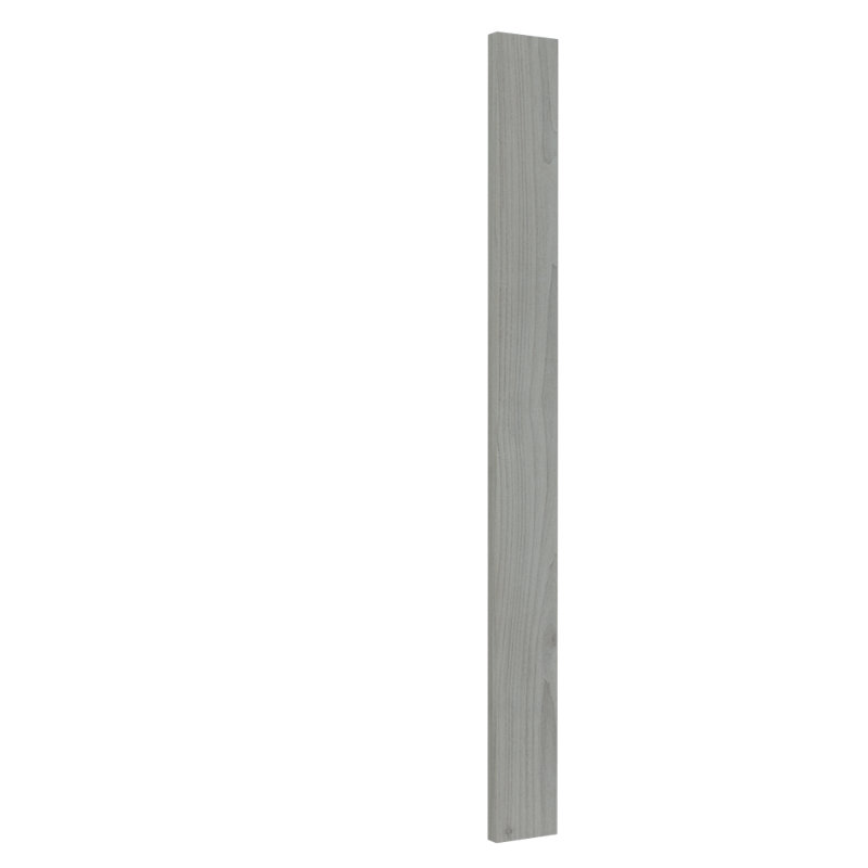 Bourre Radiance Slab, Gris nordique, H 34,5 po x l 3 po