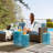 3-Piece Stackable Metal Outdoor Side Table-1263606433