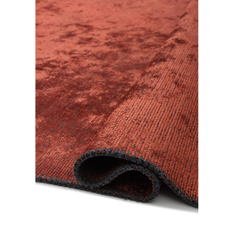 Renford Abstract Hand Loom Indoor / Outdoor Area Rug, Rectangle 7'10" x 9'10"