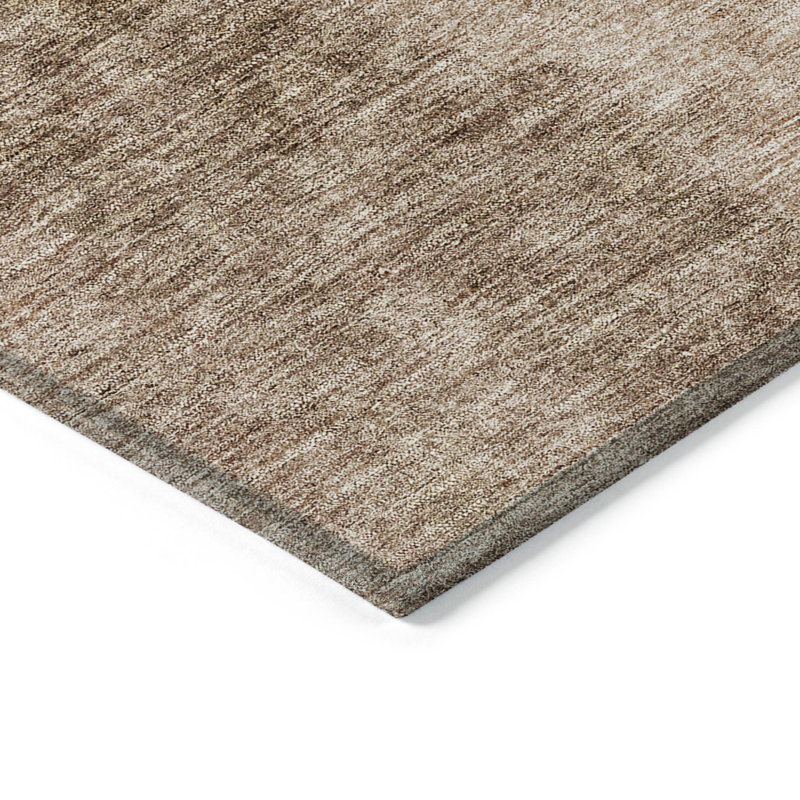 Tapis rond 8 po beige