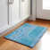 Premium Machine Washable Cerrito AMF532 Teal Rug