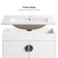 Meuble-lavabo de salle de bain avec lavabo en céramique-207477474