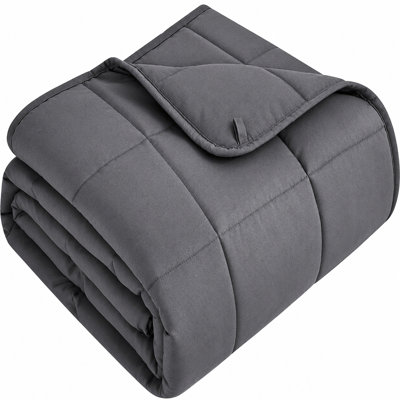 Reversible Weighted Blanket for Deep Sleep & Stress Relief, Breathable, Washable