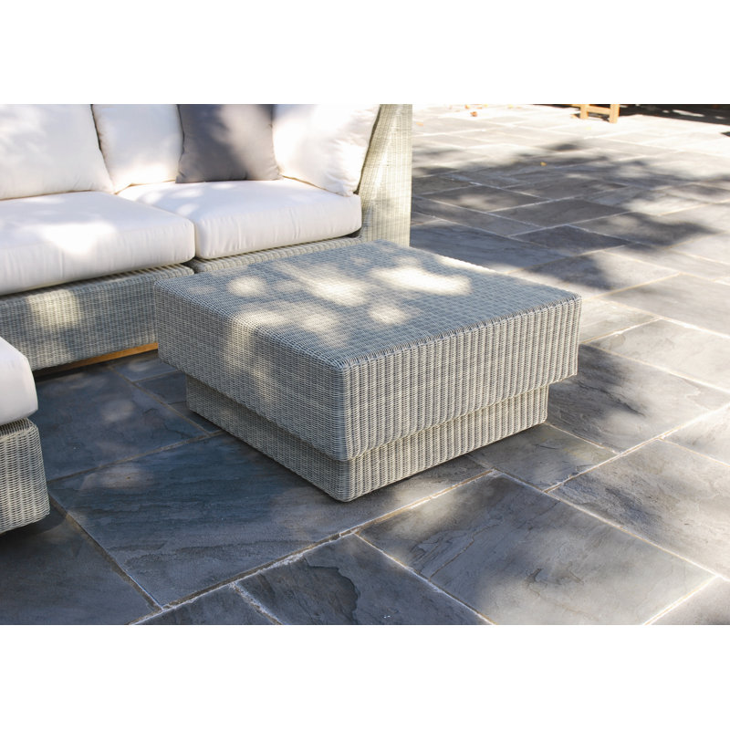 Westport Outdoor Square Coffee Table, Cobblestone